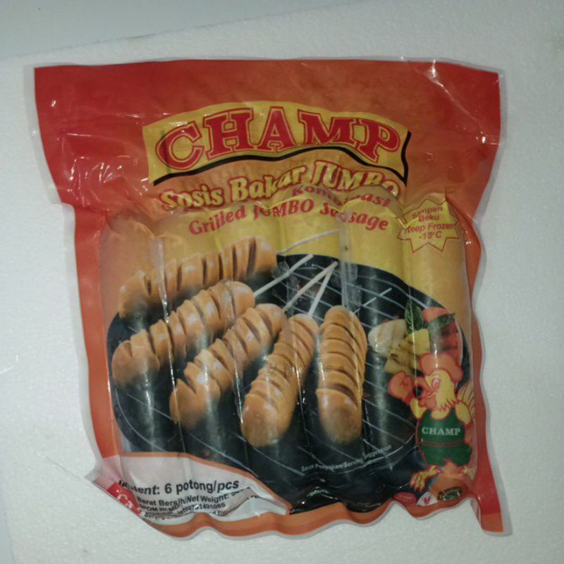 Jual Champ Sosis Bakar Jumbo 500gr | Shopee Indonesia