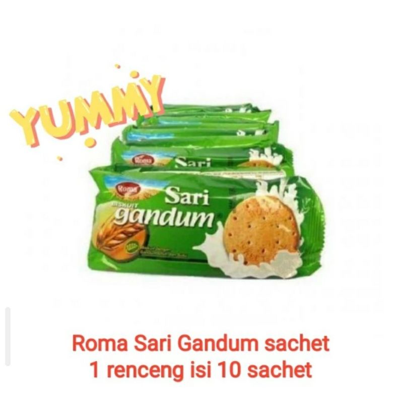 Jual Roma Sari Gandum Sachet | Isi 10 Scht | Shopee Indonesia