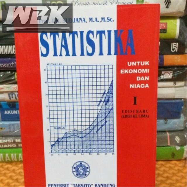 Jual BUKU STATISTIKA UNTUK EKONOMI DAN NIAGA EDISI BARU EDISI KE LMA ...