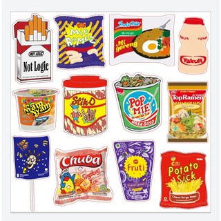 Jual Stiker Pack Snack Jadul Cemilan Sticker Jajanan Old Kawai Tumblr ...