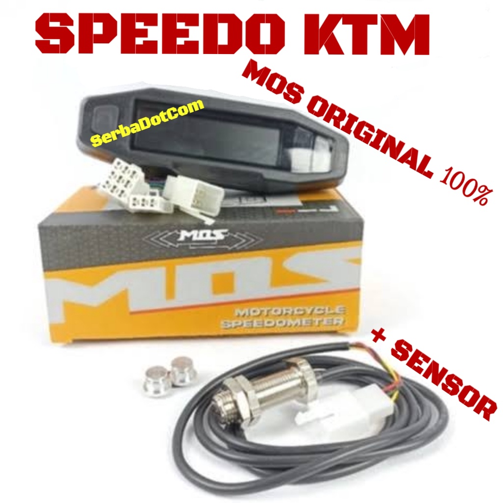 Jual MOS ORIGINAL SPEEDOMETER KTM SPEEDO SPIDO SPEDO DIGITAL MINI TIGER