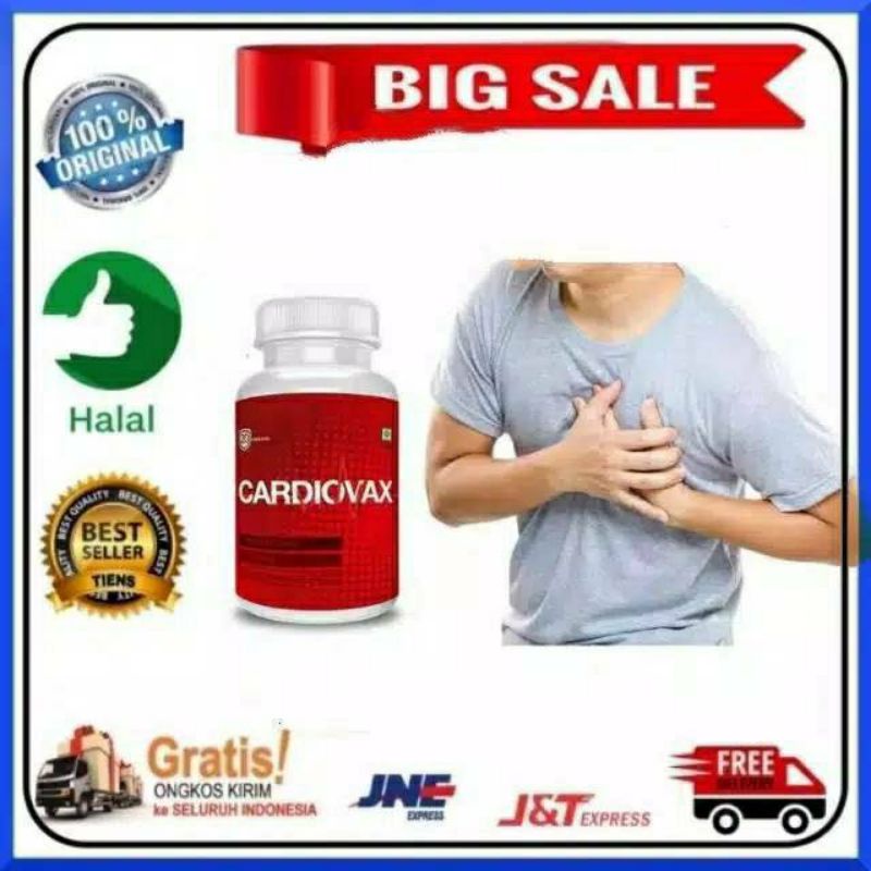 Jual Cardiovax Obat Herbal Hipertensi Turunkan Tekanan Dara Seketika