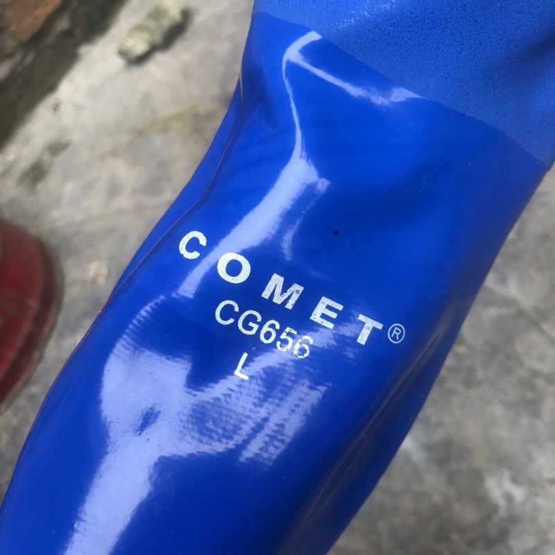 Jual sarung tangan safety PVC super tebal merk comet | Shopee Indonesia