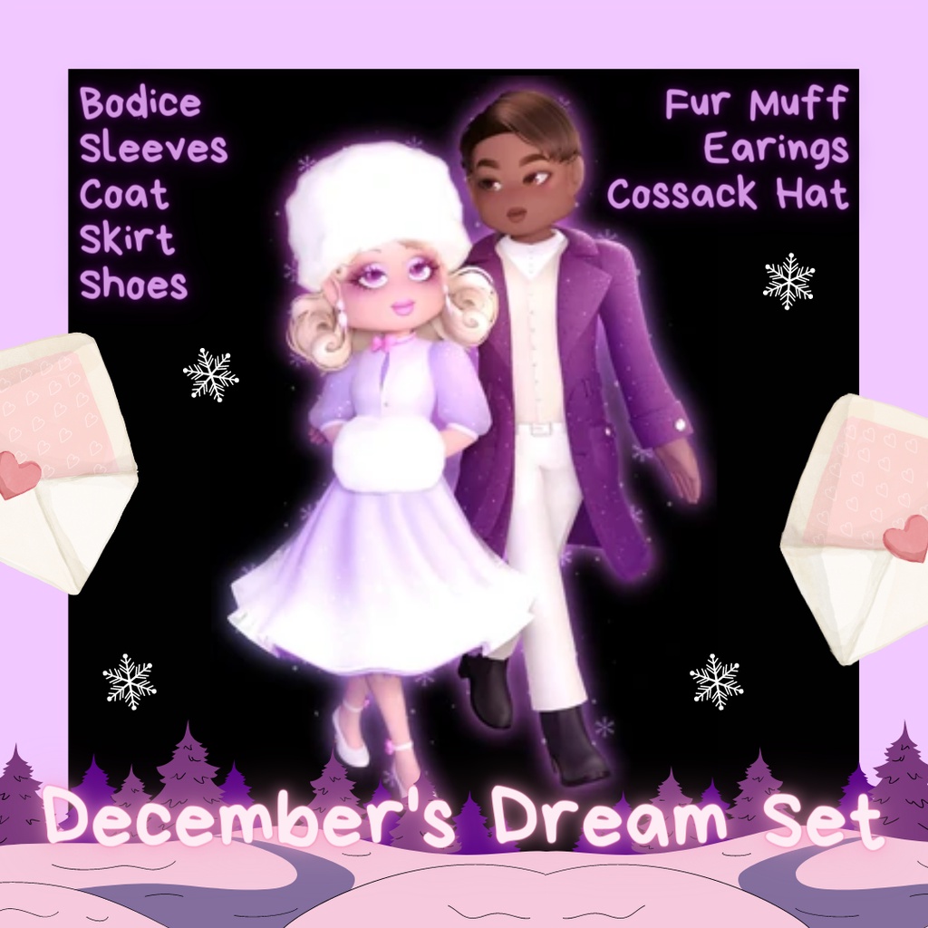 Jual December's Dream Set {High Demand} Royale High Shopee Indonesia