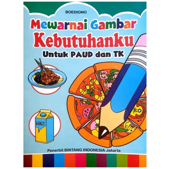 Jual Buku Mewarnai Gambar Kebutuhanku Untuk Paud Dan Tk Shopee Indonesia 0375