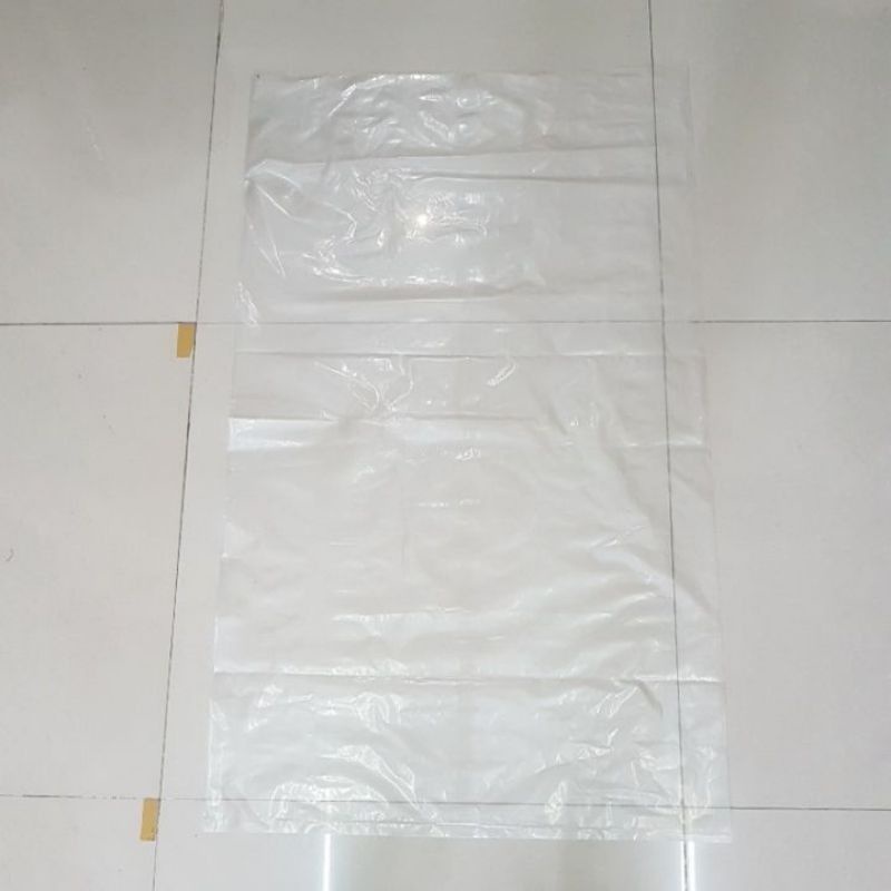 Jual Plastik PE Bening Transparant 60x100cm PER PCS Plastik Bening ...