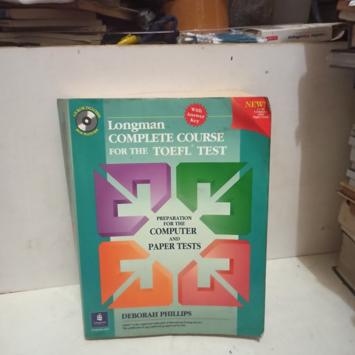 Jual original longman complete course for the toefl test | Shopee Indonesia