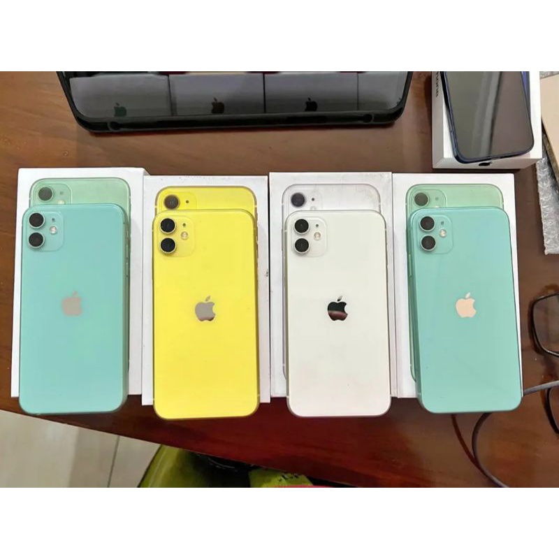 Jual IPHONE 11 64GB 128GB 256GB SECOND FULLSET | Shopee Indonesia