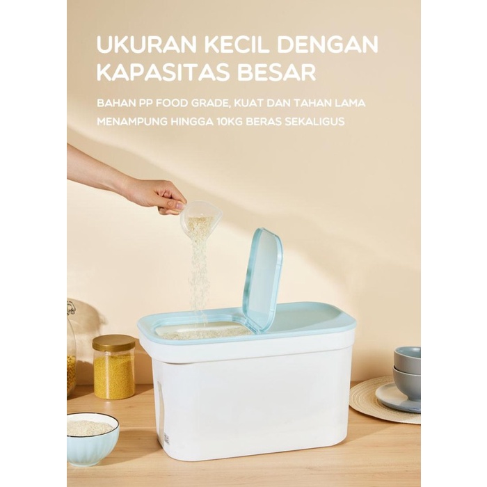 Jual Samono Kotak Beras / Rice Box / Dispenser Beras 10Kg - Srb002 # ...