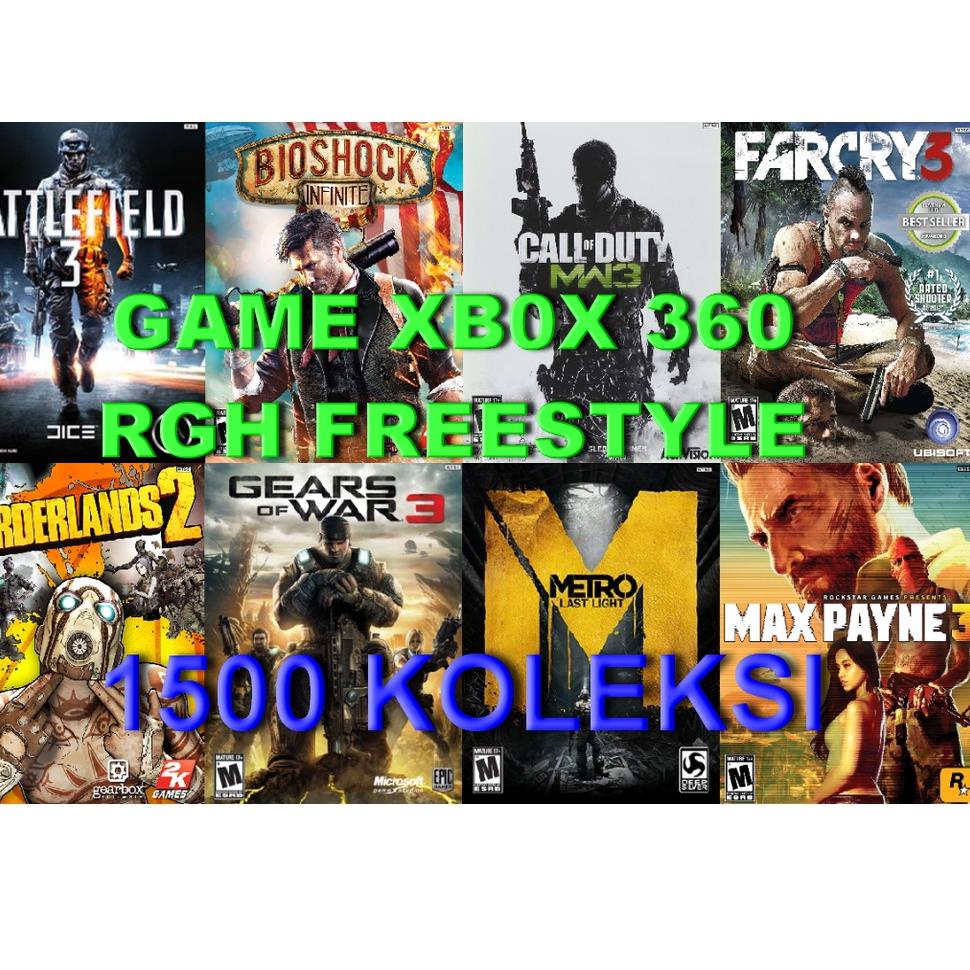 Jual [C-J7J] ✓] GAMES XBOX 360 HEMAT MURAH READY KOLEKSI KASET 1500 JUDUL  ONLY FOR RGH / JTAG FREESTYLE-proses cepat | Shopee Indonesia