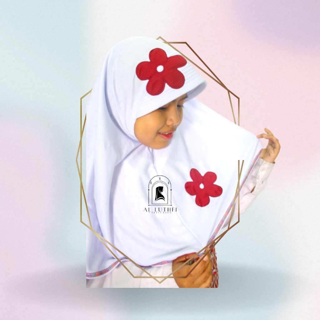 Jual Jilbab Sekolah Vania Bunga Untuk Anak TK Dan SD | Shopee Indonesia