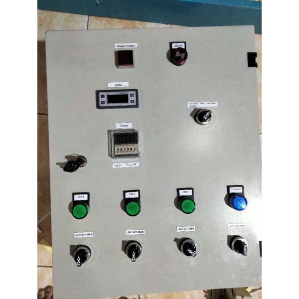 Jual Panel blower kandang ayam 3 blower dan 1 cooling pad | Shopee ...