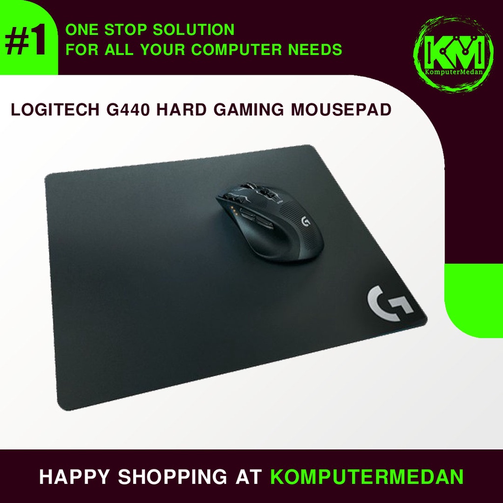 Jual Logitech G440 Hard Gaming Mouse Pad (28 cm x 34 cm) Shopee Indonesia