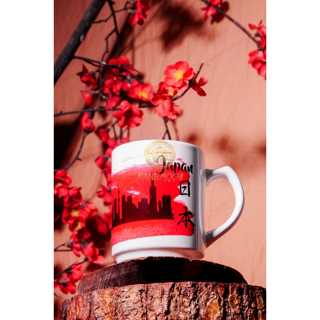 Jual Kanemochi Souvenir Mug Keramik Mug Motif Jepang Shopee Indonesia 