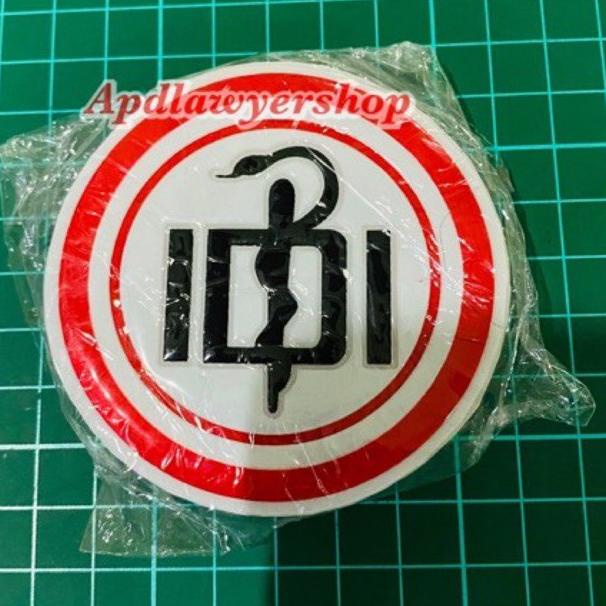 Jual Q(8U ) Sticker Tempelan Stiker Emboss Keluarga Besar Ikatan Dokter ...