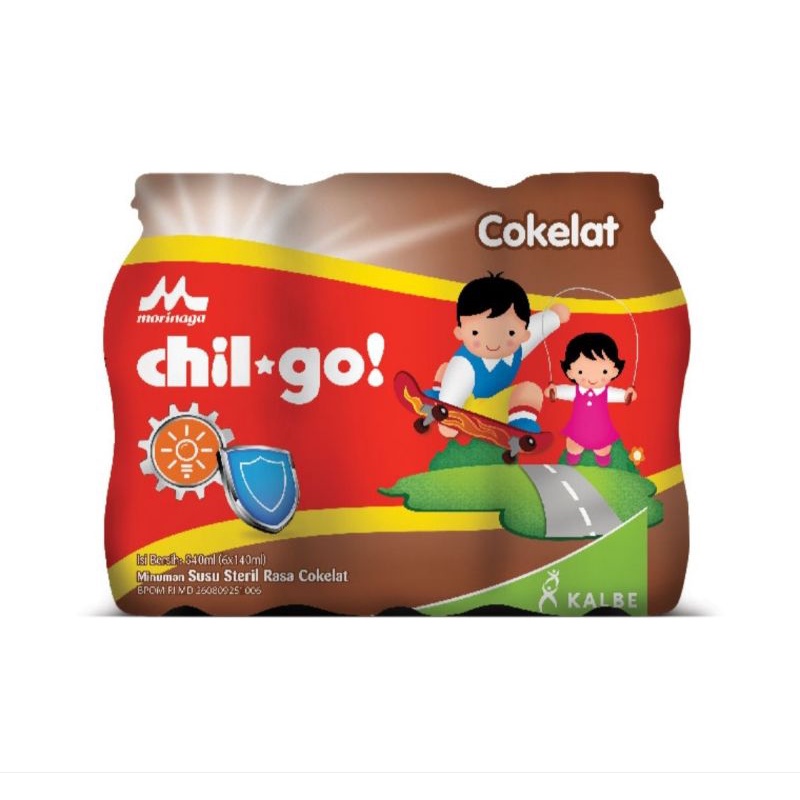 Jual Chil Go Milk 6×140ML Vanilla Cokelat Stroberi | Shopee Indonesia