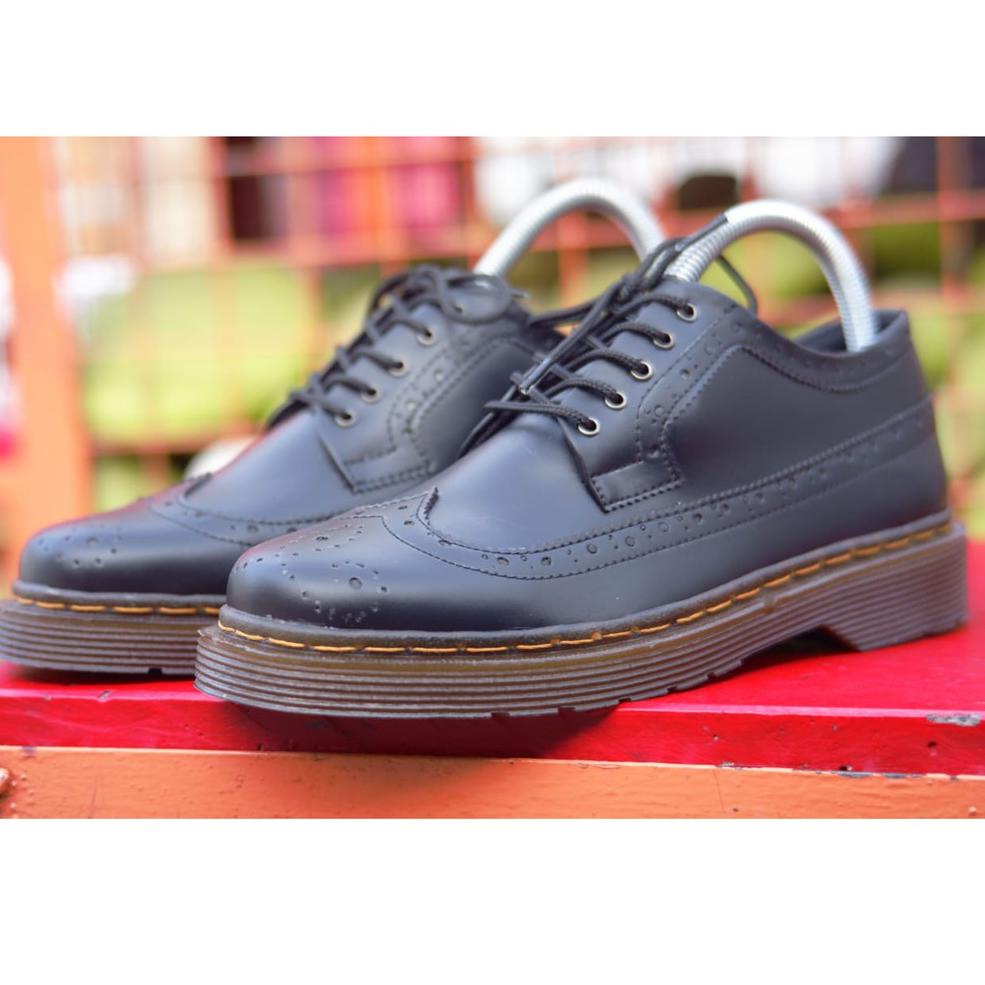 Jual Y80U PRIMEWORKS - Pantofel Hitam Sepatu Docmart Kantor Kerja Pria ...