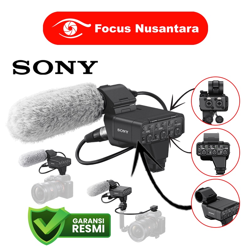 Jual SONY XLRK3M DualChannel Digital XLR Audio Adapter Kit Shopee