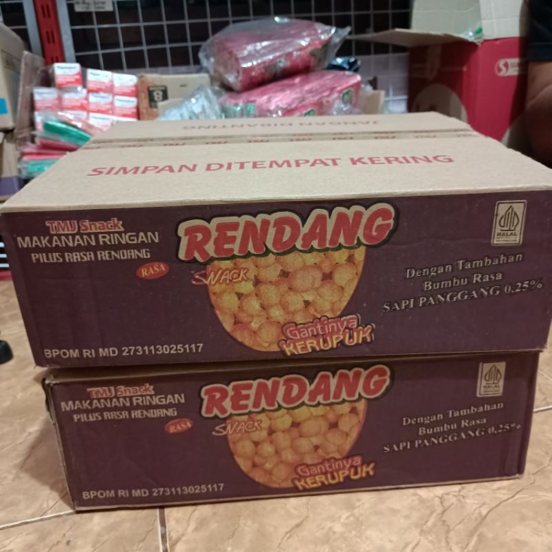Jual Rendang Snack 10pcs (1pack) | Shopee Indonesia
