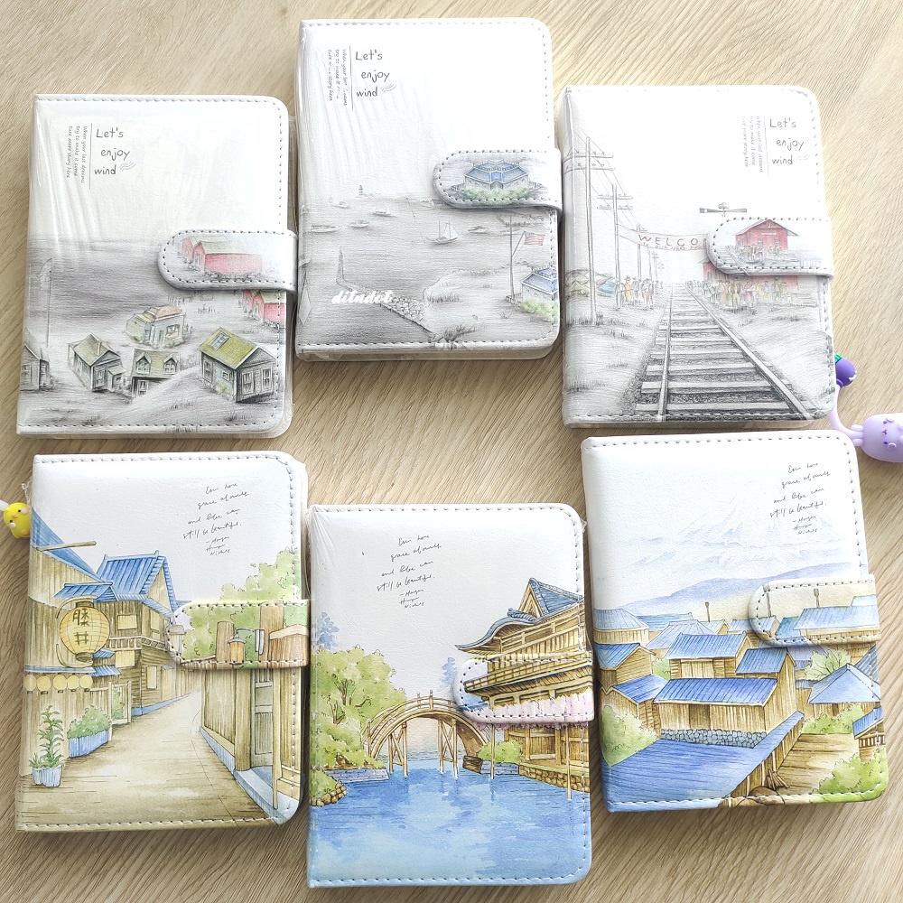 Jual Buku Diary Magnet Hard Cover Karakter Notebook Magnet Karakter ...