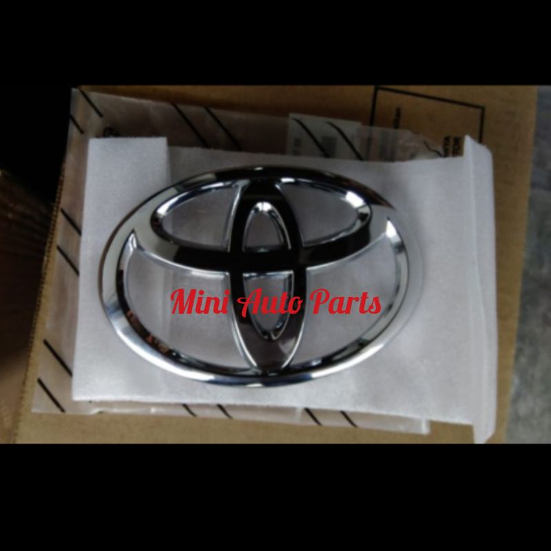 Jual Emblem Logo Toyota Grill Grille Bemper Bumper Depan Avanza Innova Original Shopee Indonesia