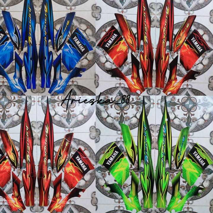 Jual Best - Striping Jupiter Z 2008 2009 CW stiker bodi yamaha jupiter