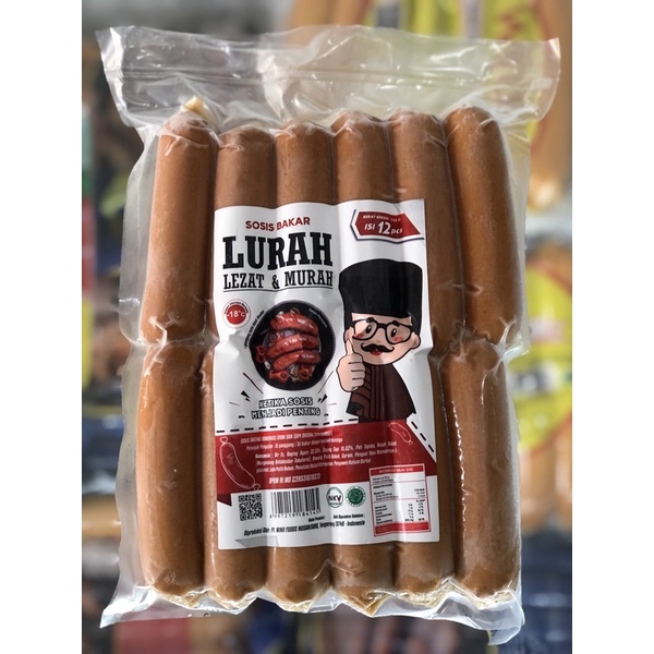 Jual Lurah Sosis Sapi Bakar Isi 12 500gr Shopee Indonesia