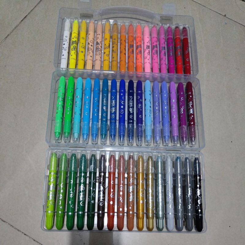 Jual crayon grasp tipe mata sedang satuan no 33-48 | Shopee Indonesia