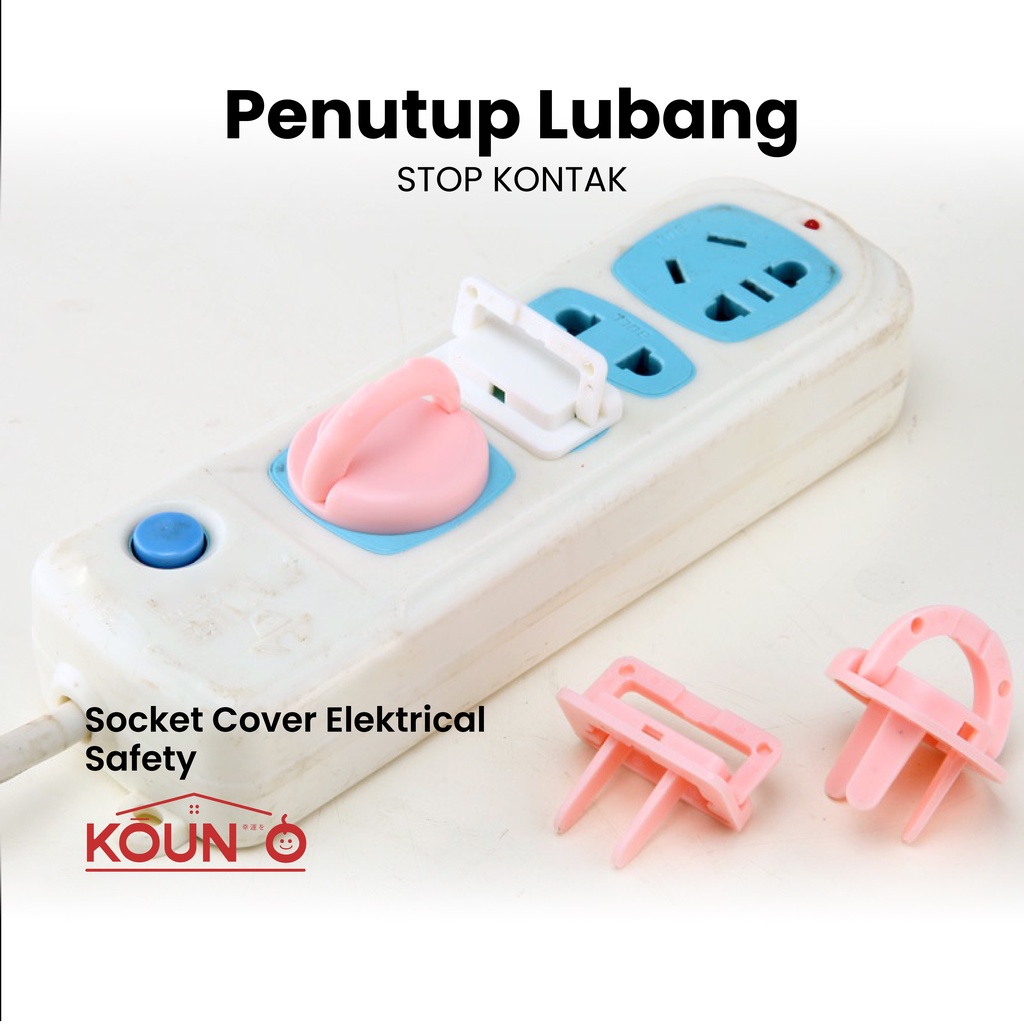 Jual Pelindung Stop Kontak Pengaman Bayi Penutup Colokan Listrik Socket