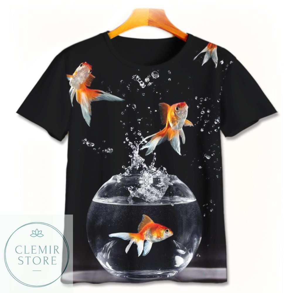 Jual Kaos 3D Anak | Baju Printing | Kaos 3D - Baju Gambar Aquarium ...