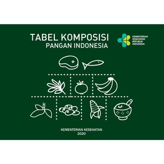 Jual Buku Tabel Komposisi Pangan Indonesia TKPI 2020 | Shopee Indonesia