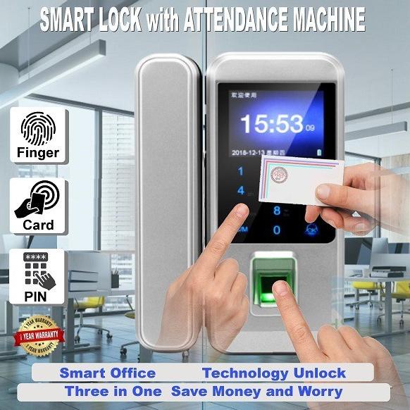 Jual Mesin Absen / Doorlock Digital With Absen / Door Lock / Kunci ...