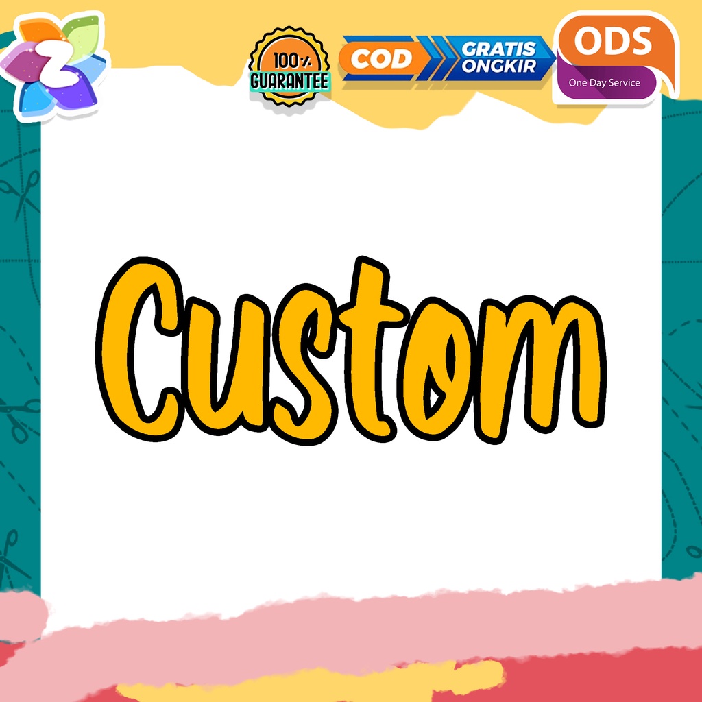 Jual Link Custom Cetak Stiker Ukuran Besar & Cutting Sticker Custom ...