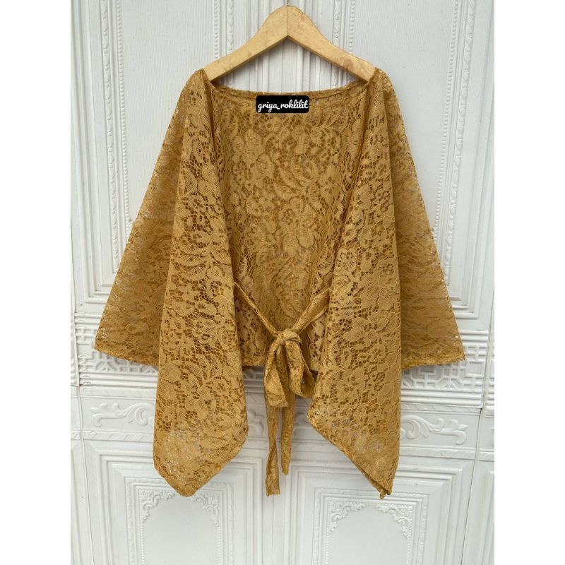 Jual Atasan Kebaya Brukat Cape Brukat Outer Brukat Kebaya Remaja ...