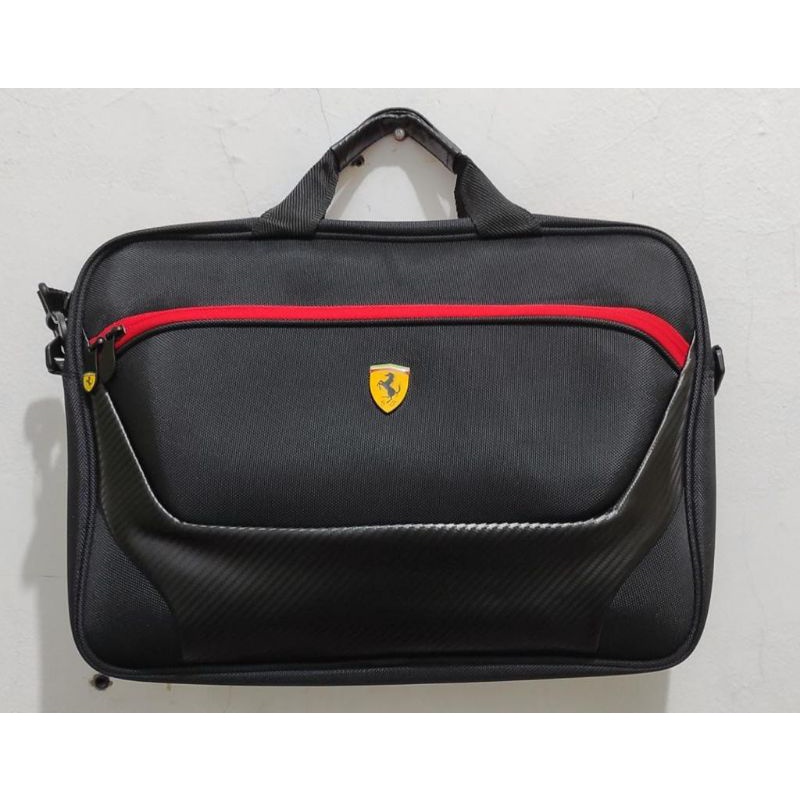 Jual Ferrari computer bag piping 15