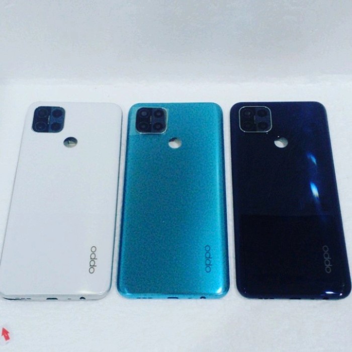 Jual Keha Kesing Fullset Oppo A15 Kesing Housing Fullset ( Putih