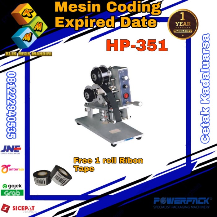 Jual Mesin Coding Expired Hand Coding Cetak Tanggal Produksi Hp Ori Rembo Shopee