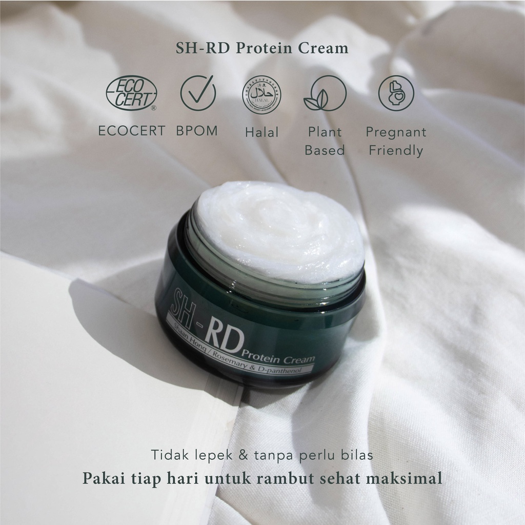 Jual SHRD Protein Cream | Vitamin Rambut & Heat Protector | Perawatan ...