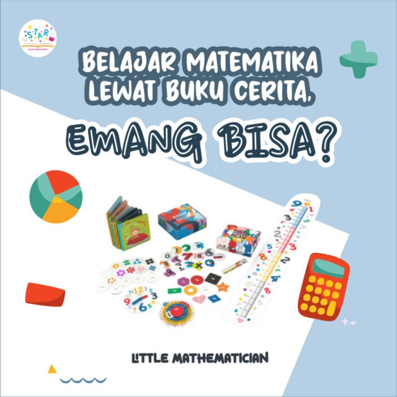 Jual Lil'math Little Mathematician mandira, buku anak balita mengenal ...