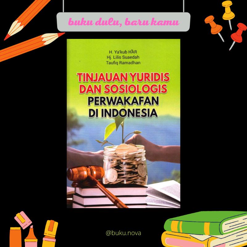 Jual Buku Tinjauan Yuridis Dan Sosiologis Perwakafan Di Indonesia ...