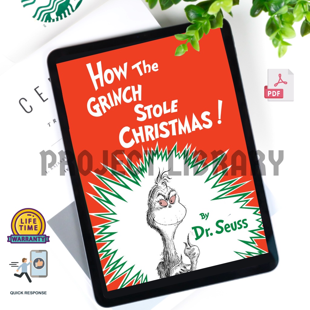 Jual Dr. Seuss How the Grinch Stole Christmas! [Pdf] Shopee Indonesia