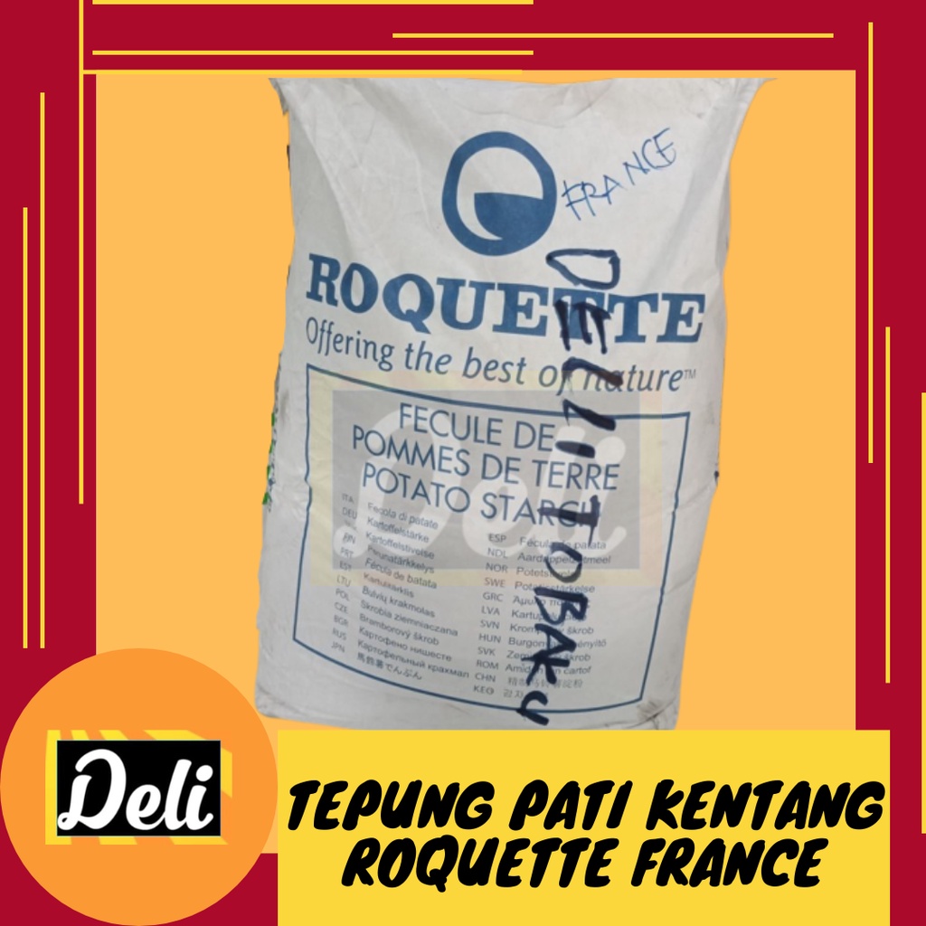 Jual Roquette Potato Starch Tepung Pati Kentang Putih Timbangan 1kg ...