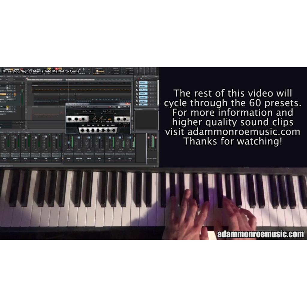 Jual Adam Monroe Music – Wurlitzer 2 VST Plugin virtual instrument, an ...