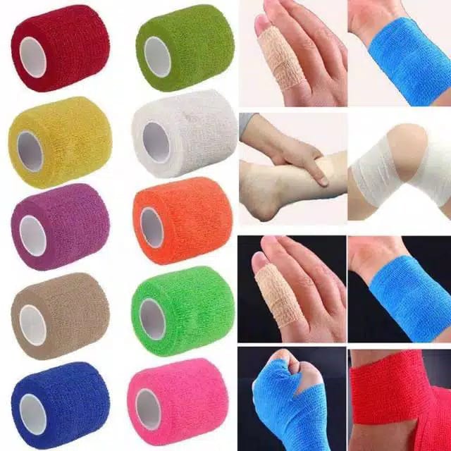 Jual Finger tape / wrist tape kinesio tape original 5CM x 4,5M ORIGINAL