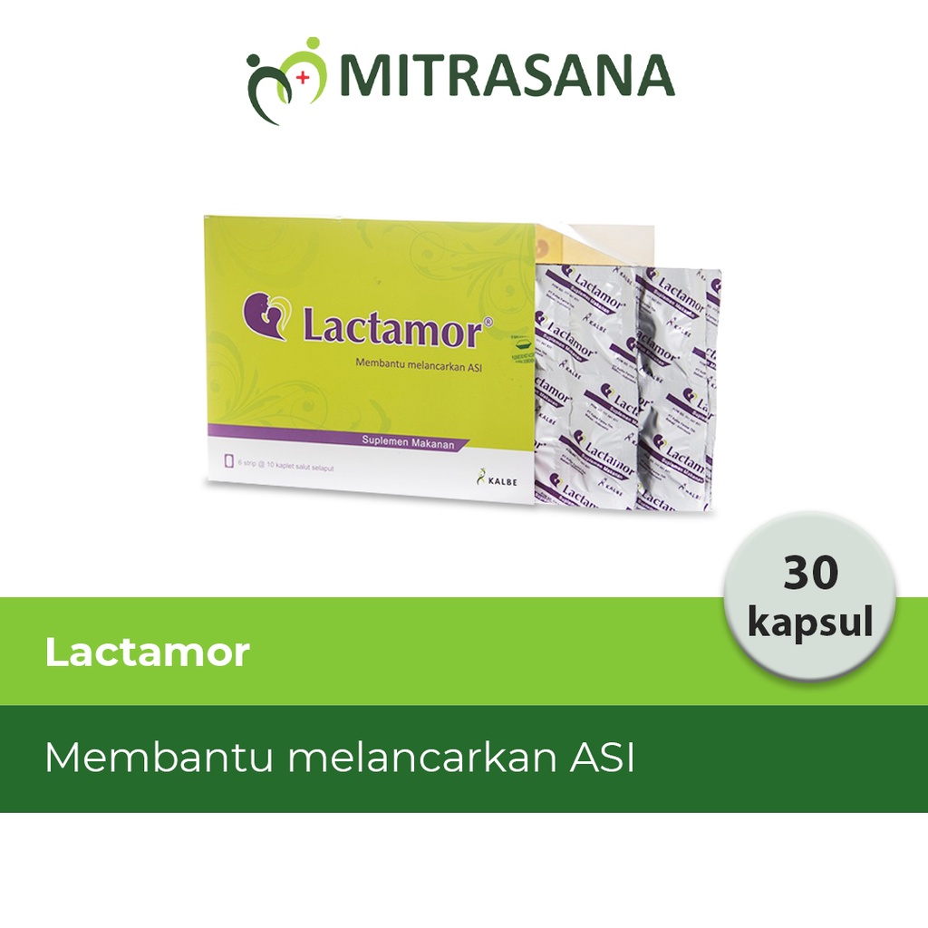 Jual Lactamor 60 Kaplet - Membantu Melancar ASI | Shopee Indonesia