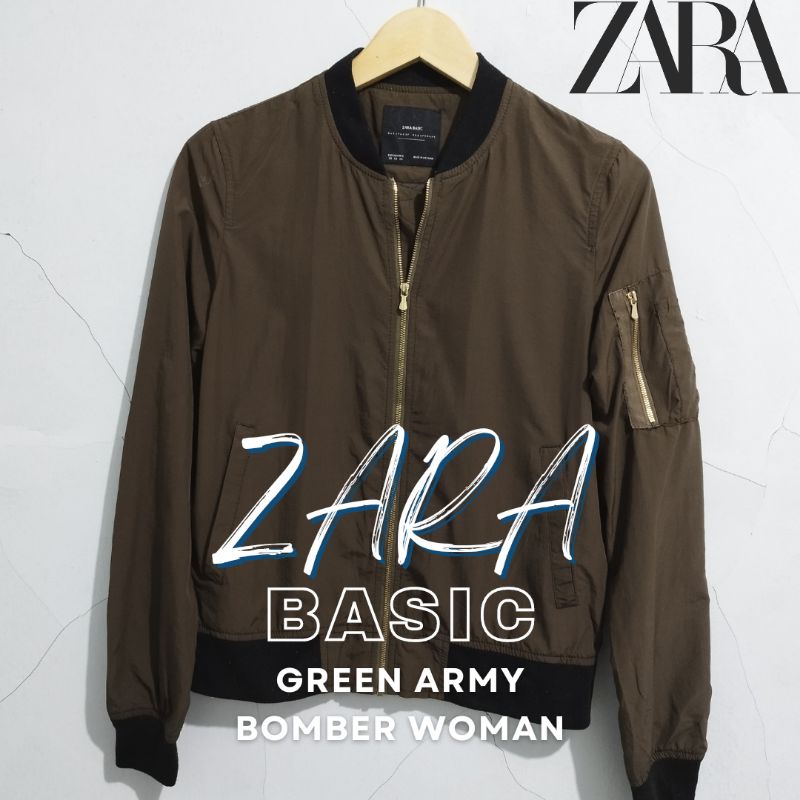 Jaket bomber zara wanita shop