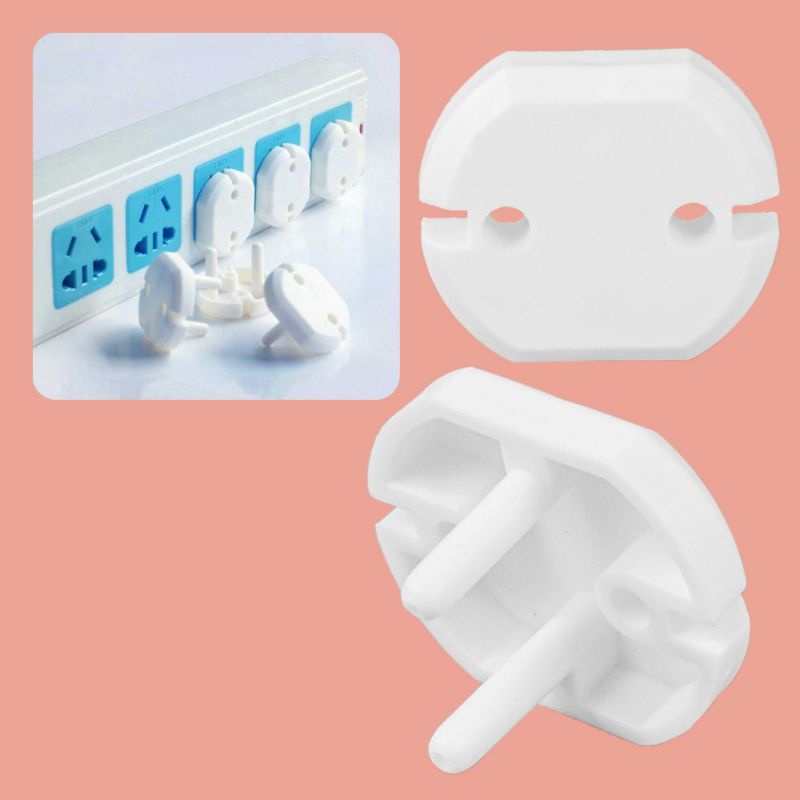 Jual Safety Socket Plug Listrik EU Pengaman Colokan Listrik isi 1 pcs ...