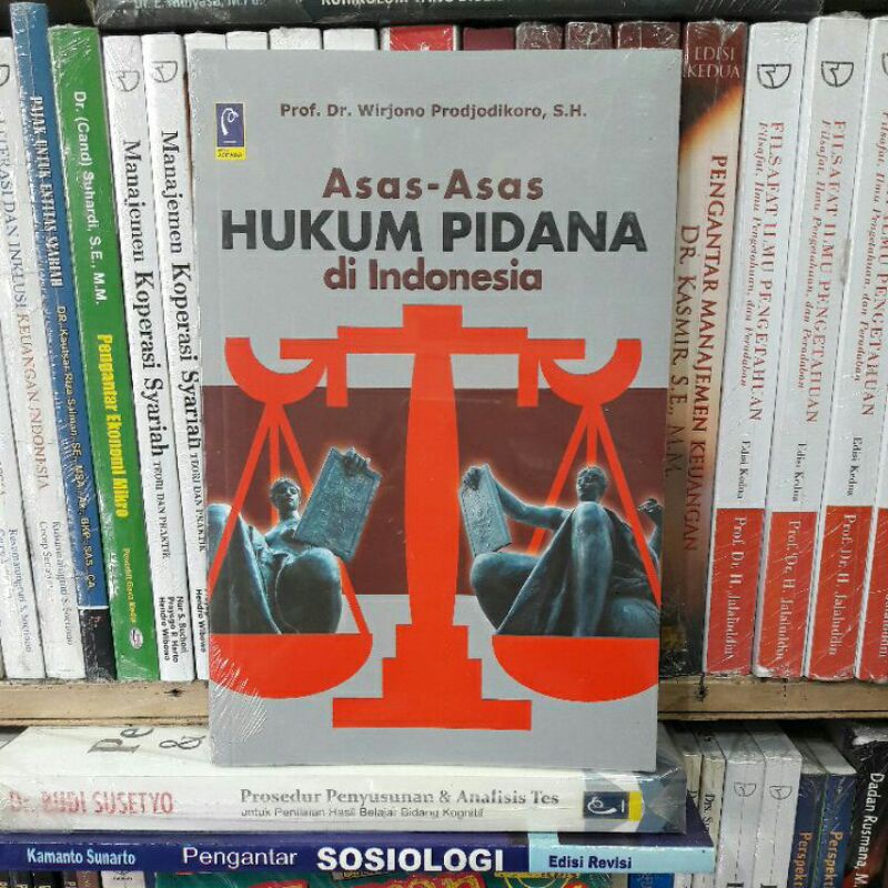 Jual ASAS ASAS HUKUM PIDANA di INDONESIA | Shopee Indonesia