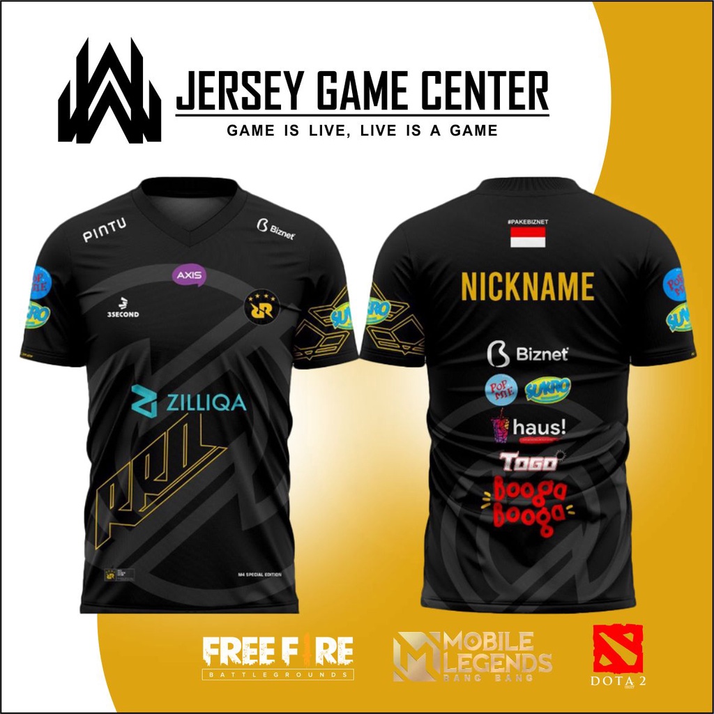 Jual JERSEY RRQ M4 SPESIAL EDITION | Shopee Indonesia