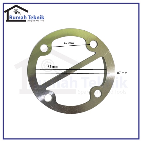 Jual Packing Gasket Inlet Discharge Valve Seat Kompresor Angin Hp Hp Plat Besi